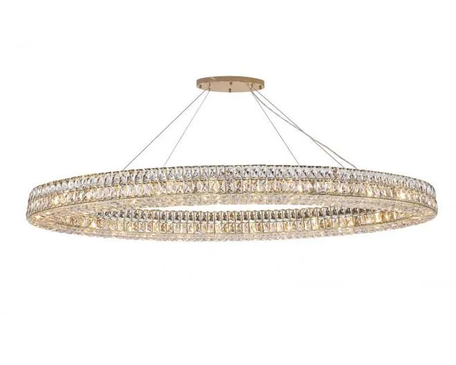 Люстра NEWPORT 8550/160 C oval gold polished ELIZABETH 2