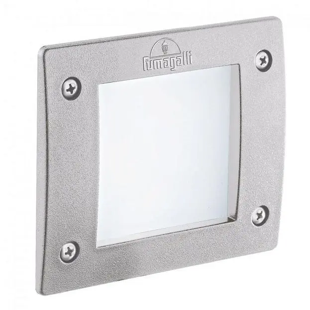 Уличный светодиодный светильник Ideal Lux 096575 LETI FI1 SQUARE BIANCO Уличный светодиодный светильник Ideal Lux 096575 LETI FI1 SQUARE BIANCO