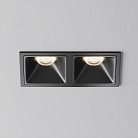 Встраиваемый светильник Maytoni DL043-02-10W4K-SQ-B-1 Alfa LED