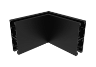 Соединитель для магнитного двустороннего шинопровода угловой Crystal Lux CLT 0.226 04 BL