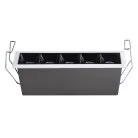 Встраиваемый светильник Delight Collection DA4005NS black/white