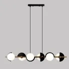 Подвесной светильник Eurosvet 70149/6 черный/латунь a064821 Moity