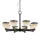 Люстра Delight Collection MD21020075-8A matt black Diamond cut