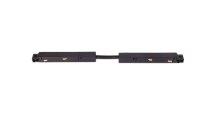 Токопроводящий угловой соединитель для шинопровода Donolux Connector 90 B (черный) SPACE-Track system