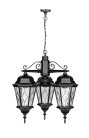 Уличный светильник подвесной Oasis Light 91470M/3 cover Bl ромб ASTORIA 2M