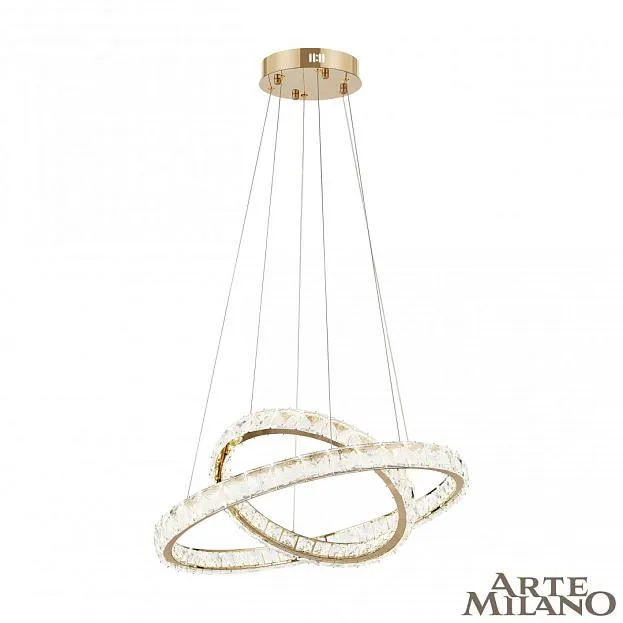 Подвесная люстра Arte Milano 311311/D600-D400 GD AM-Venezia Подвесная люстра Arte Milano 311311/D600-D400 GD AM-Venezia