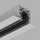 Трехфазный трек (под шпаклевку) Ledron АВД-5043 (5102) 1250 мм Black