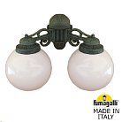 Светильник уличный настенный FUMAGALLI PORPORA/G250 G25.141.000.VYE27DN Античная медь