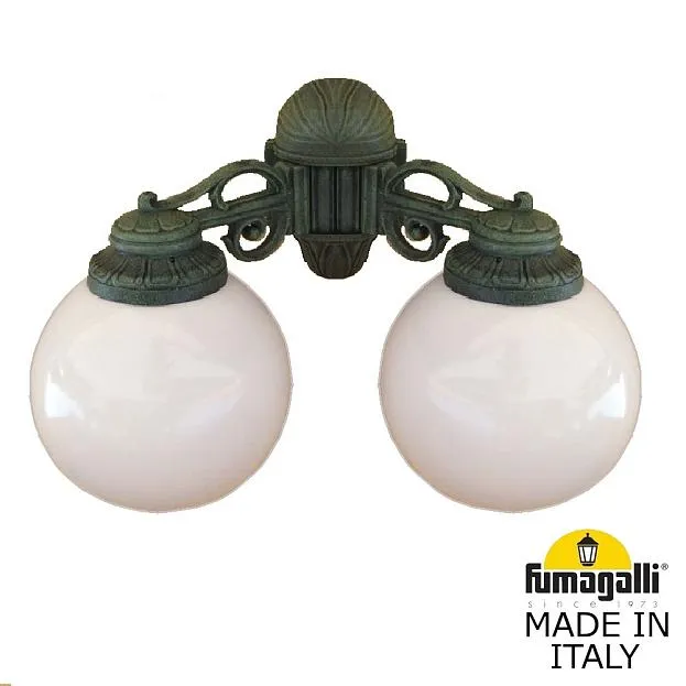 Светильник уличный настенный FUMAGALLI PORPORA/G250 G25.141.000.VYE27DN Античная медь