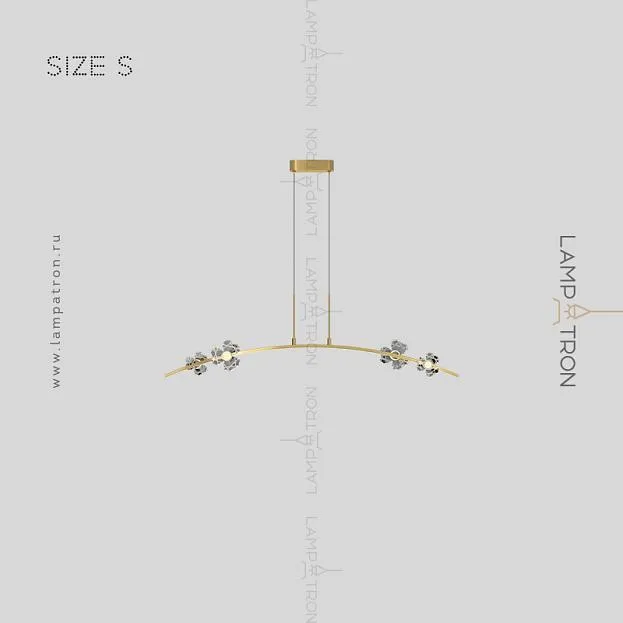 Реечный, рядный светильник CAMILIA ARC Размер S. Цвет Латунь Lampatron camilia-arc-s-brass 5826-15414 Реечный, рядный светильник CAMILIA ARC Размер S. Цвет Латунь Lampatron camilia-arc-s-brass 5826-15414