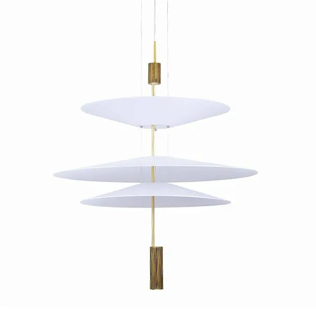 Подвесная люстра Delight Collection 9221P/3(S) gold/white Подвесная люстра Delight Collection 9221P/3(S) gold/white