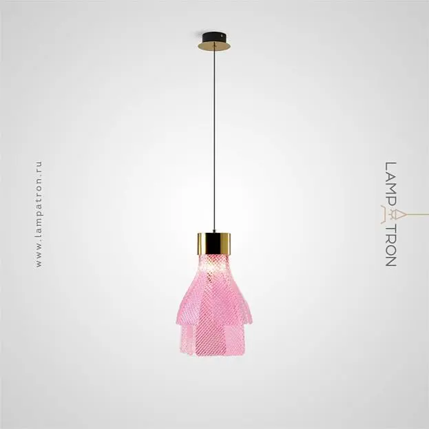 Подвесной светильник FLORENT Цвет Розовый Lampatron 8136-22276 Подвесной светильник FLORENT Цвет Розовый Lampatron 8136-22276