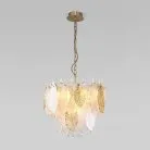 Подвесная люстра с фактурным стеклом Bogate's 369/8 a065314 Leaf