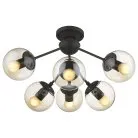 светильник потолочный, E27, 6x60W Wertmark WE236.06.027 Bolita