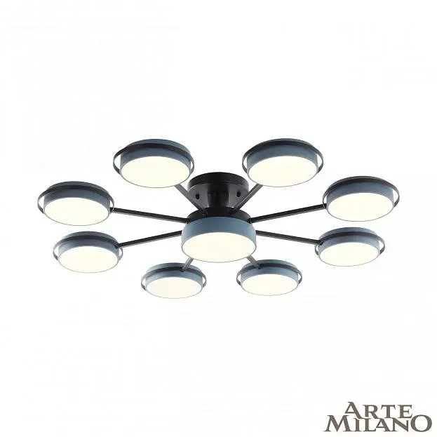 Светильник светодиодный 250406/8+1 Gr Arte Milano Светильник светодиодный 250406/8+1 Gr Arte Milano