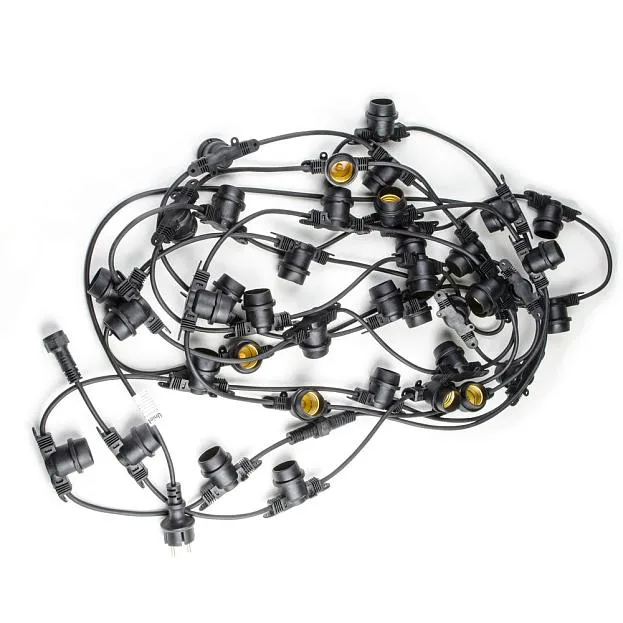 Гирлянда Uniel UDL-K120 200/E27/100M IP65 BLACK BELT-LIGHT Гирлянда Uniel UDL-K120 200/E27/100M IP65 BLACK BELT-LIGHT