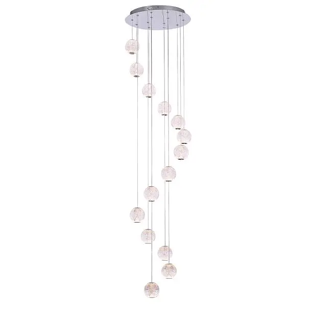 Подвесной светильник Delight Collection MD20001012-14A chrome Elliot Diamante Подвесной светильник Delight Collection MD20001012-14A chrome Elliot Diamante