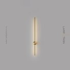 Бра KEMMA WALL Склад. 6 × 80 см. Цвет латунь. Теплый свет Lampatron s-kemma-wall-brass-80 5971-25634