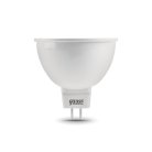 Лампа cветодиодная Gauss 13526T GU5.3 5.5W 4100K матовая (3 шт.) Elementary MR16
