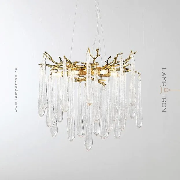 Люстра DEWDROPS 6 ламп. Цвет золото Lampatron f-dewdrops-6-gold 8849-24972 Люстра DEWDROPS 6 ламп. Цвет золото Lampatron f-dewdrops-6-gold 8849-24972