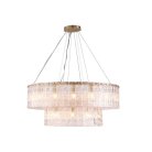 Подвесная люстра NEWPORT 10826+18/S brass М0065138