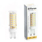Лампа светодиодная Feron 38146 LB-434 G9 9W 2700K