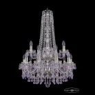 Люстра хрустальная Bohemia 1410/10+5/195/h-82/2d G V7010