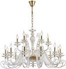 Подвесная люстра Newport 8576+12/C gold polished 8570