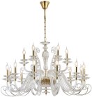 Подвесная люстра Newport 8576+12/C gold polished 8570