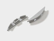 Комплект заглушек для профиля SWG ARC-608FL-ECS ARC