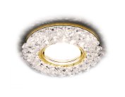 Встраиваемый точечный светильник Ambrella light S701 CL/GD/WH Compo Spot