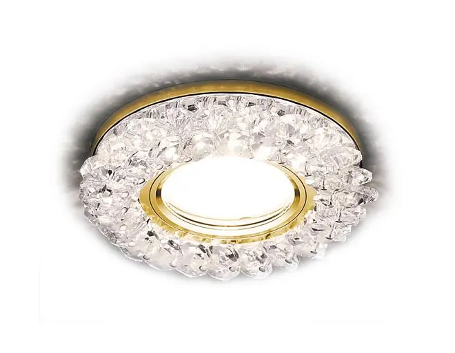 Встраиваемый точечный светильник Ambrella light S701 CL/GD/WH Compo Spot Встраиваемый точечный светильник Ambrella light S701 CL/GD/WH Compo Spot