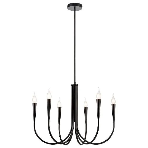 светильник подвесной, E14, 6x40W Velante 368-023-06 Классический стиль