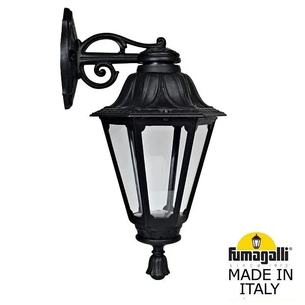 Светильник уличный настенный FUMAGALLI BISSO/RUT DN E26.131.000.AXE27DN (E26.131.000.AXF1RDN) Светильник уличный настенный FUMAGALLI BISSO/RUT DN E26.131.000.AXE27DN (E26.131.000.AXF1RDN)