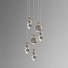 Подвесной светильник Delight Collection MT9176-6H titanium gold