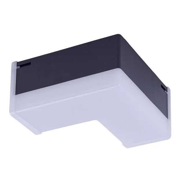 Модульный светильник L-образный Uniel ULO-N11L-8W/6500K/90D IP40 BLACK ULO-N