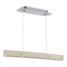 Люстра подвесная Хром/Хром LED 1*30W 3000K ST-Luce SL6008.133.01 LATOZZO