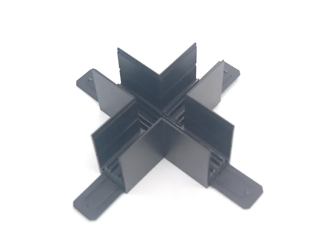 Соединитель Х-образный ЧЕРНЫЙ для PRO Lightstar 505287-ALU Teta