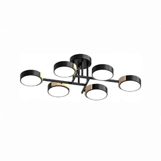 Потолочный cветильник LED4U L3211-830 BK Потолочный cветильник LED4U L3211-830 BK