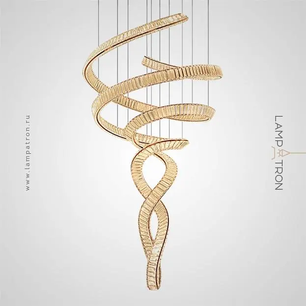 Люстра BERTOLDA SPIRAL Lampatron 8369-22894 Люстра BERTOLDA SPIRAL Lampatron 8369-22894
