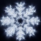 Светодиодная фигура Ardecoled 034254 Снежинка ARD-Snowflake-M8-950x950-540Led White