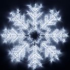 Светодиодная фигура Ardecoled 034254 Снежинка ARD-Snowflake-M8-950x950-540Led White