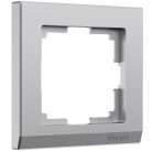 Рамка на 1 пост Werkel W0011865 Stark (серебряный матовый) a063453