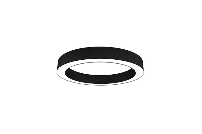 Накладной светодиодный светильник 54Вт 4000К Donolux dl600c54nw black Aura Накладной светодиодный светильник 54Вт 4000К Donolux dl600c54nw black Aura