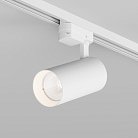 Трековый светильник 145мм d70 220V LED 3000K 24W IP20 белый алюминий Denkirs DK6453-WH SOLID KOPER