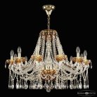 Люстра Bohemia Ivele Crystal  5413/12/300 G Amber/M-1F