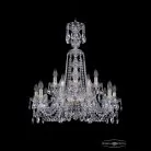 Люстра хрустальная Bohemia 1402/10+5/240/XL-77 G
