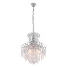 Люстра Crystal Lux SEVILIA SP4 SILVER 2941/304