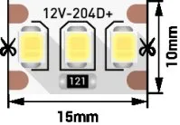 Светодиодная лента SWG SWG2204-12-22-W-М