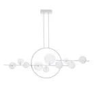 Люстра на штанге Arte Lamp A7790SP-75WH SATURN